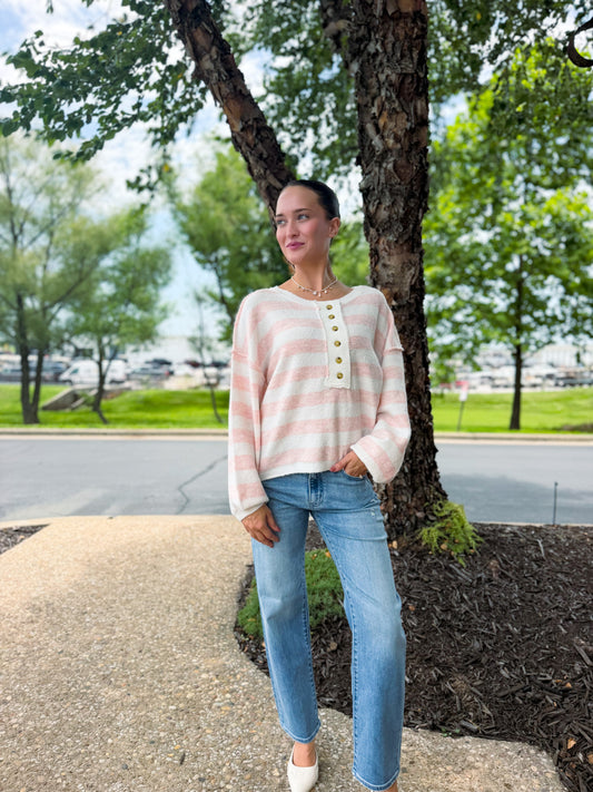 Sweet Serenity Stripe Sweater