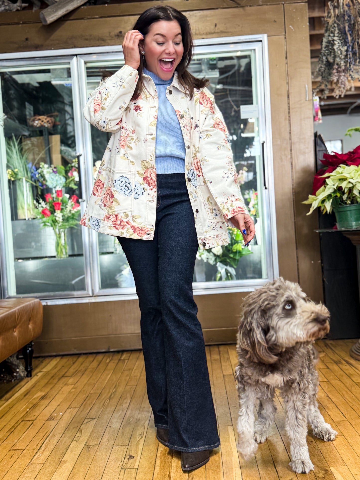 Blossom Market Utility Jacket