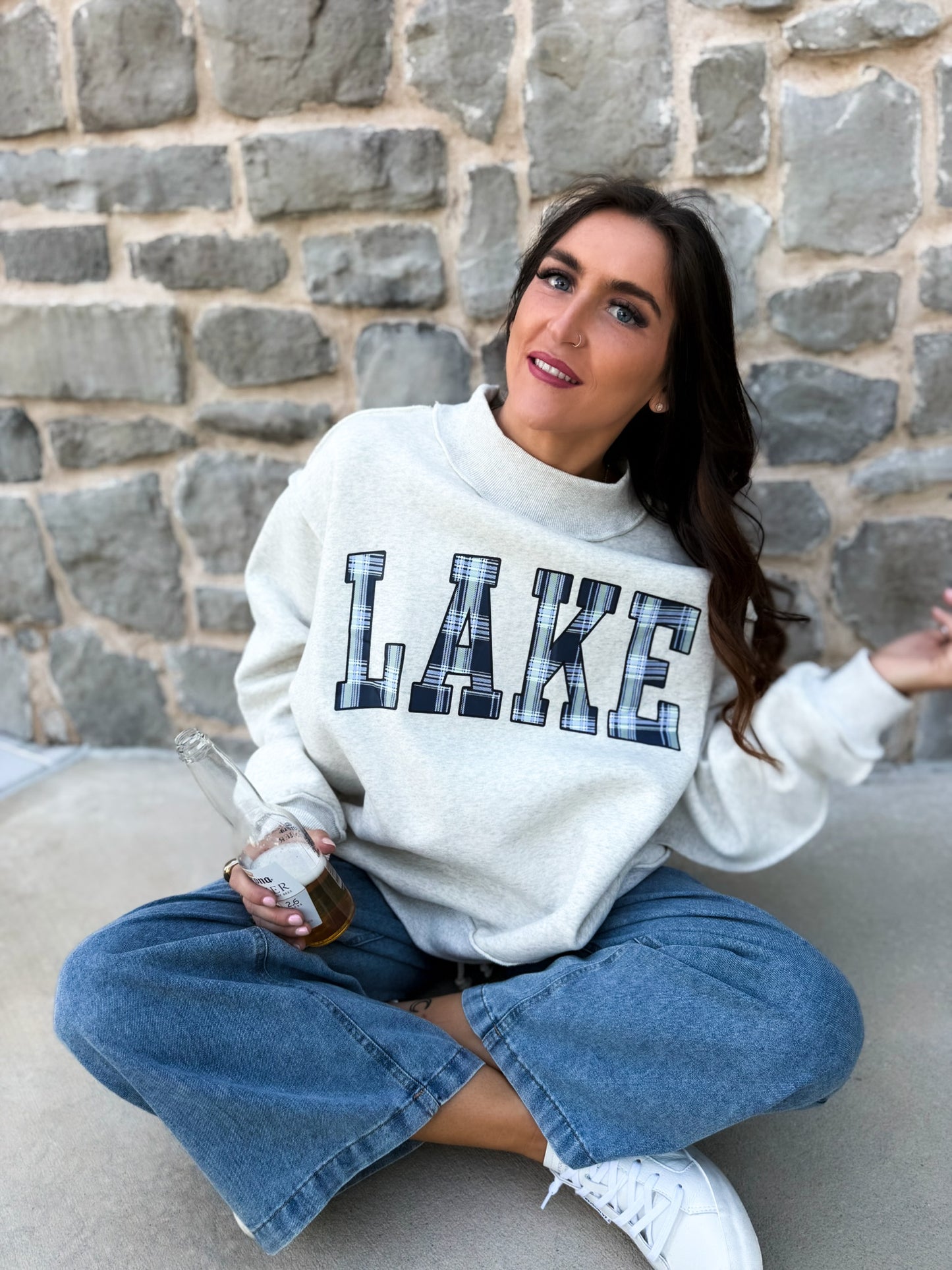 LAKE Mockneck Sweatshirt