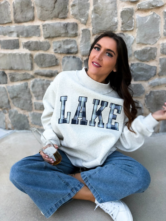 LAKE Mockneck Sweatshirt