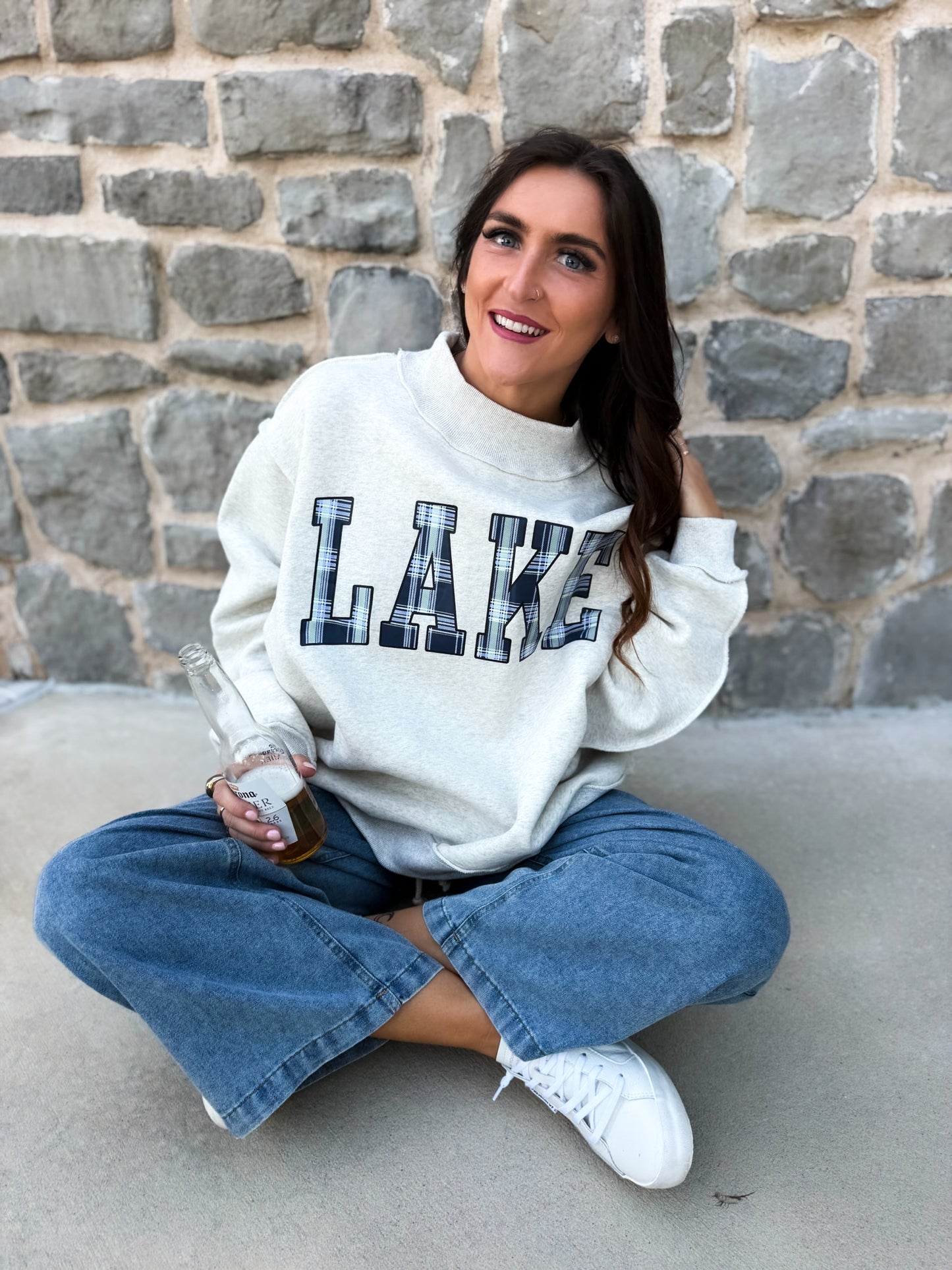 LAKE Mockneck Sweatshirt