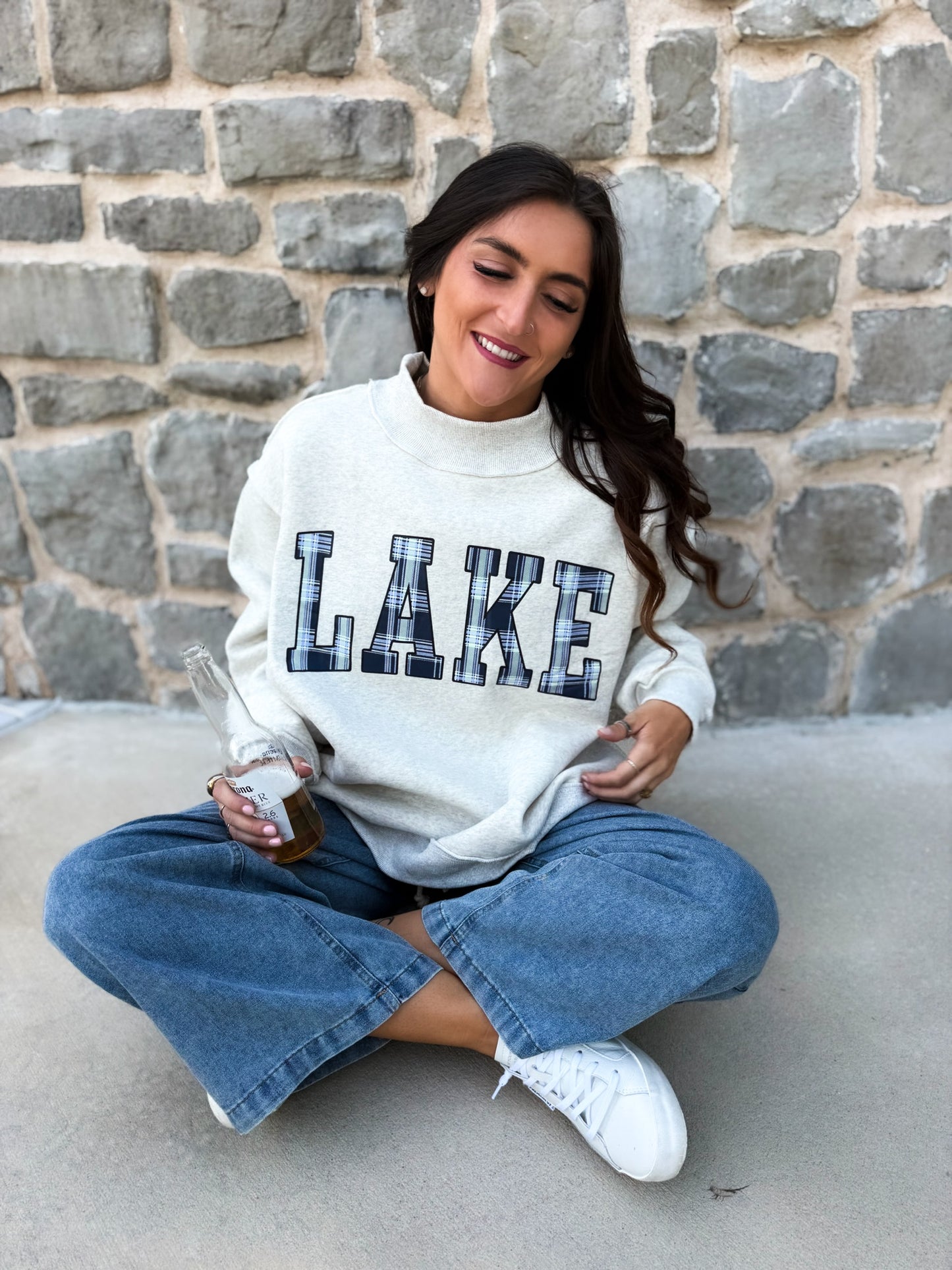 LAKE Mockneck Sweatshirt