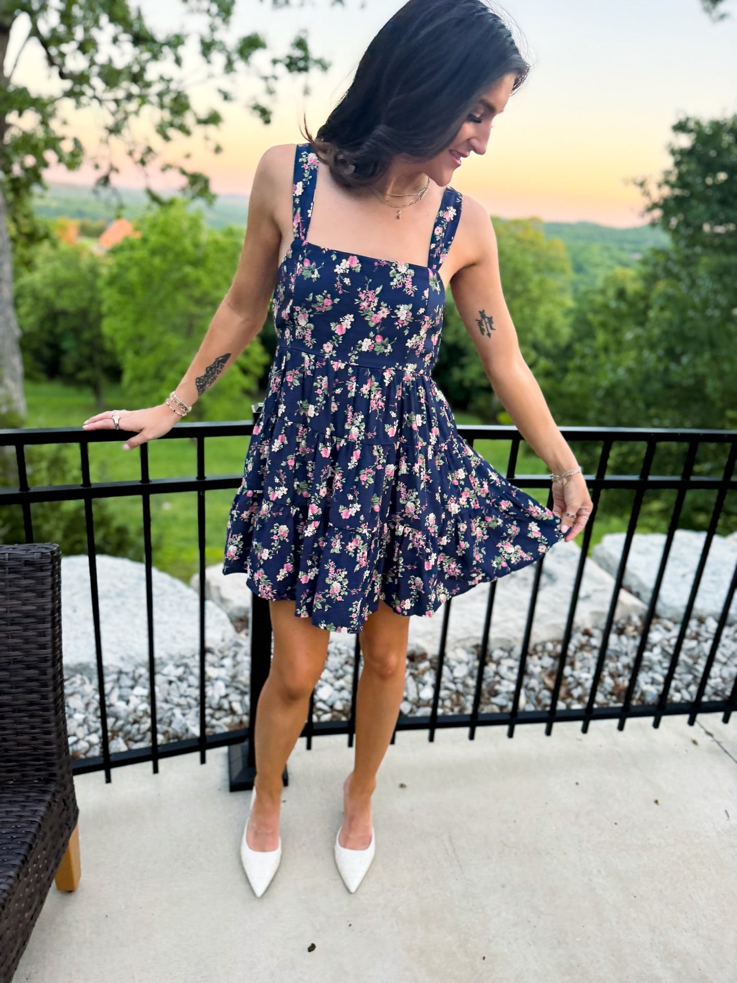 Jaycee Floral Mini Dress