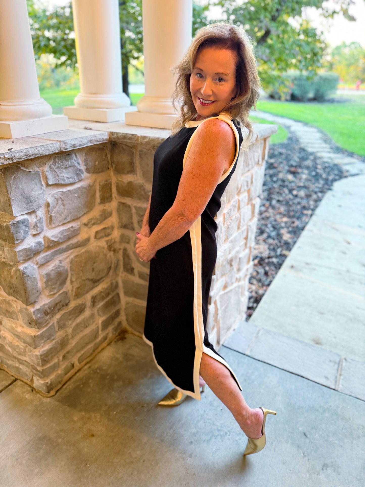 Kate Minimalist Midi Dress