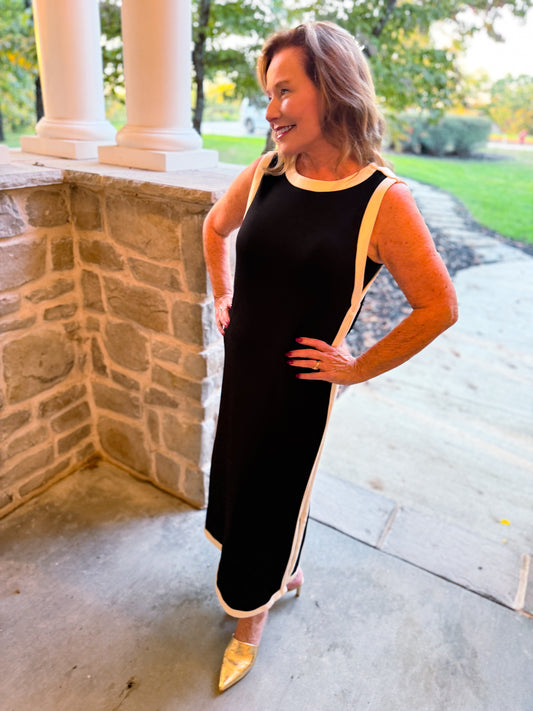 Kate Minimalist Midi Dress