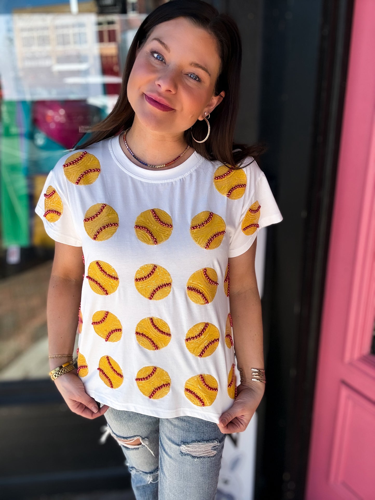 Queen of Softball Tee