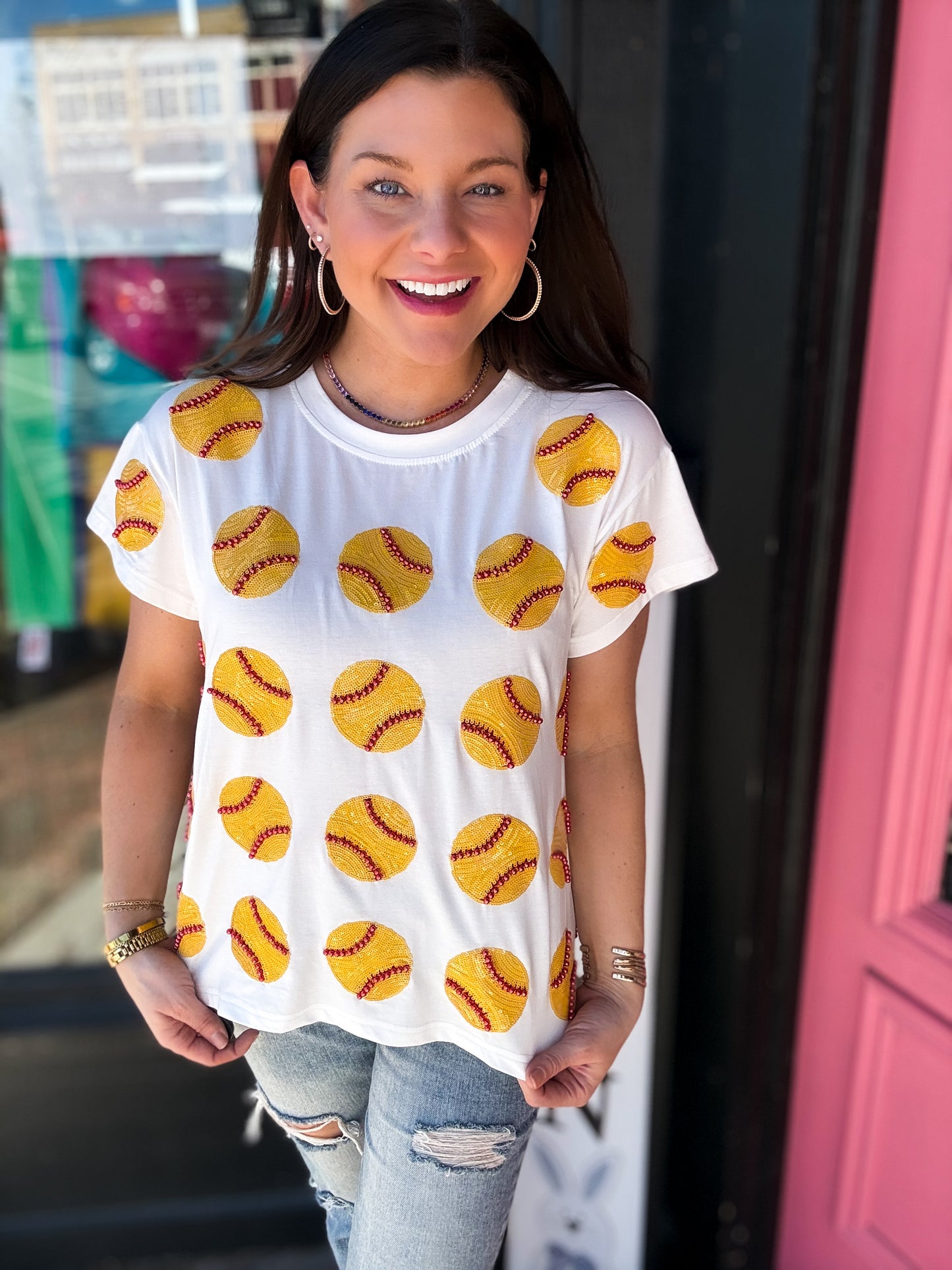 Queen of Softball Tee