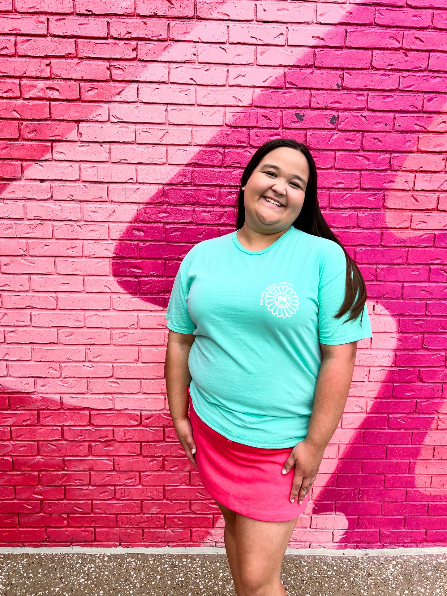 Camiseta con los días felices por delante