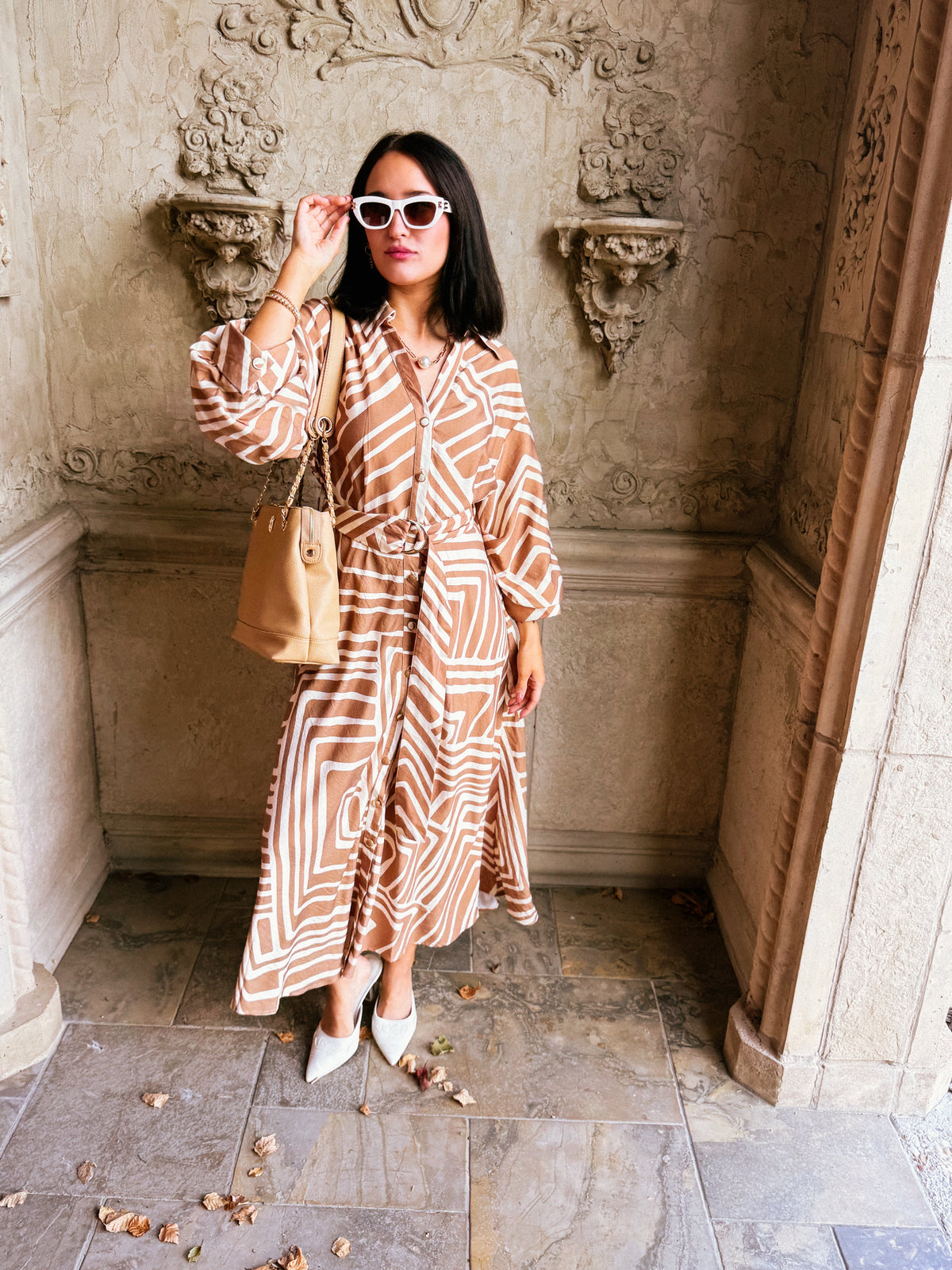 Desert Mirage Midi Dress
