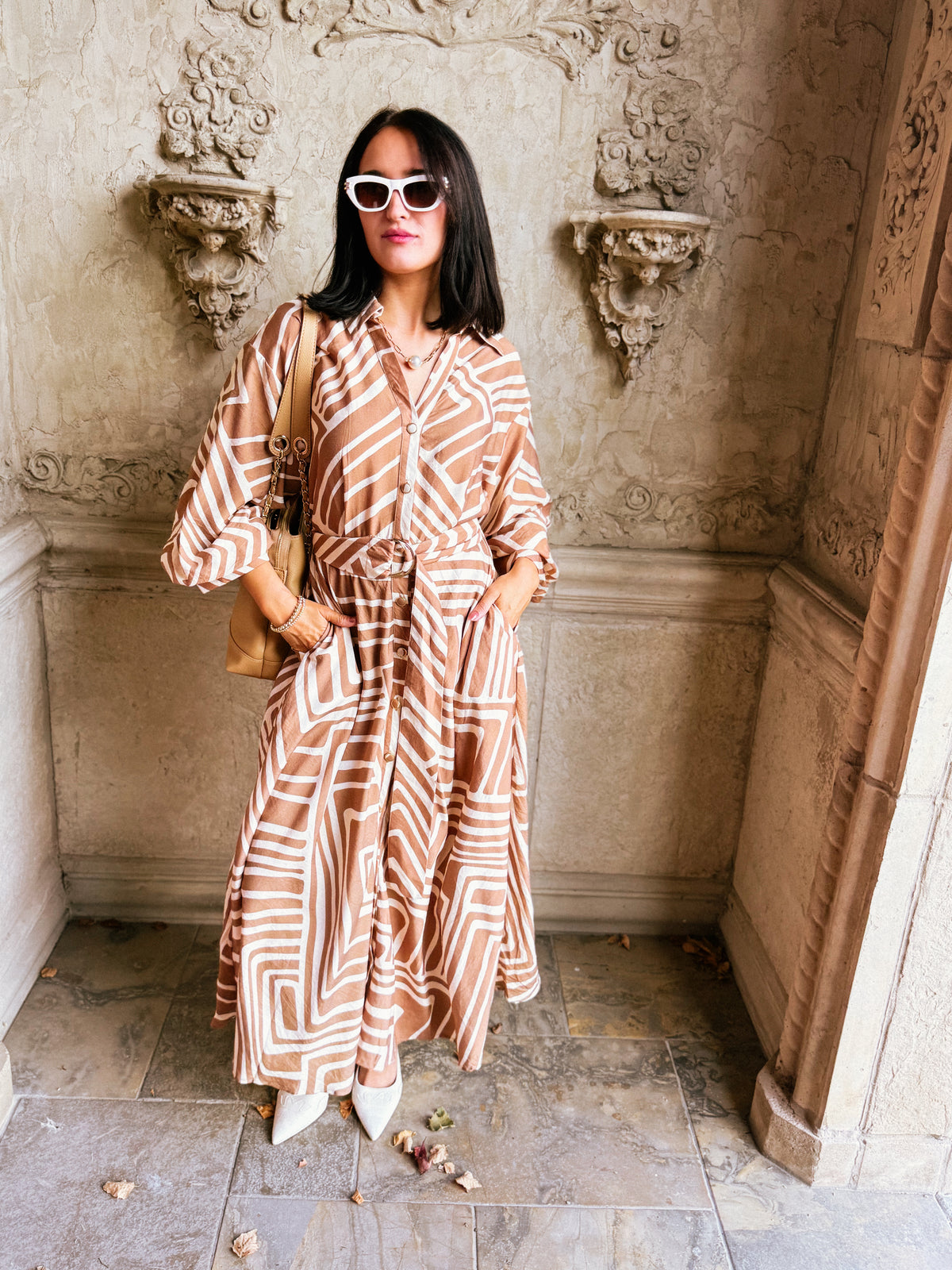 Desert Mirage Midi Dress