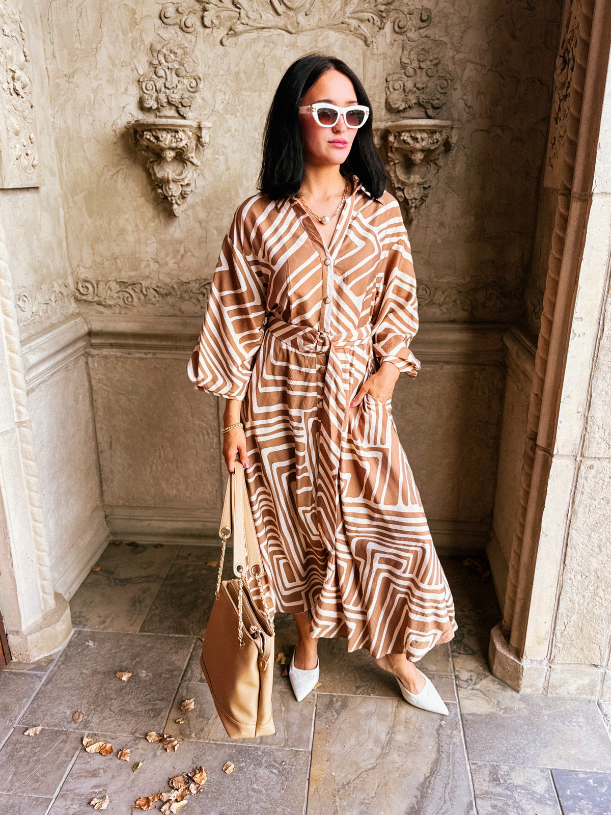 Desert Mirage Midi Dress