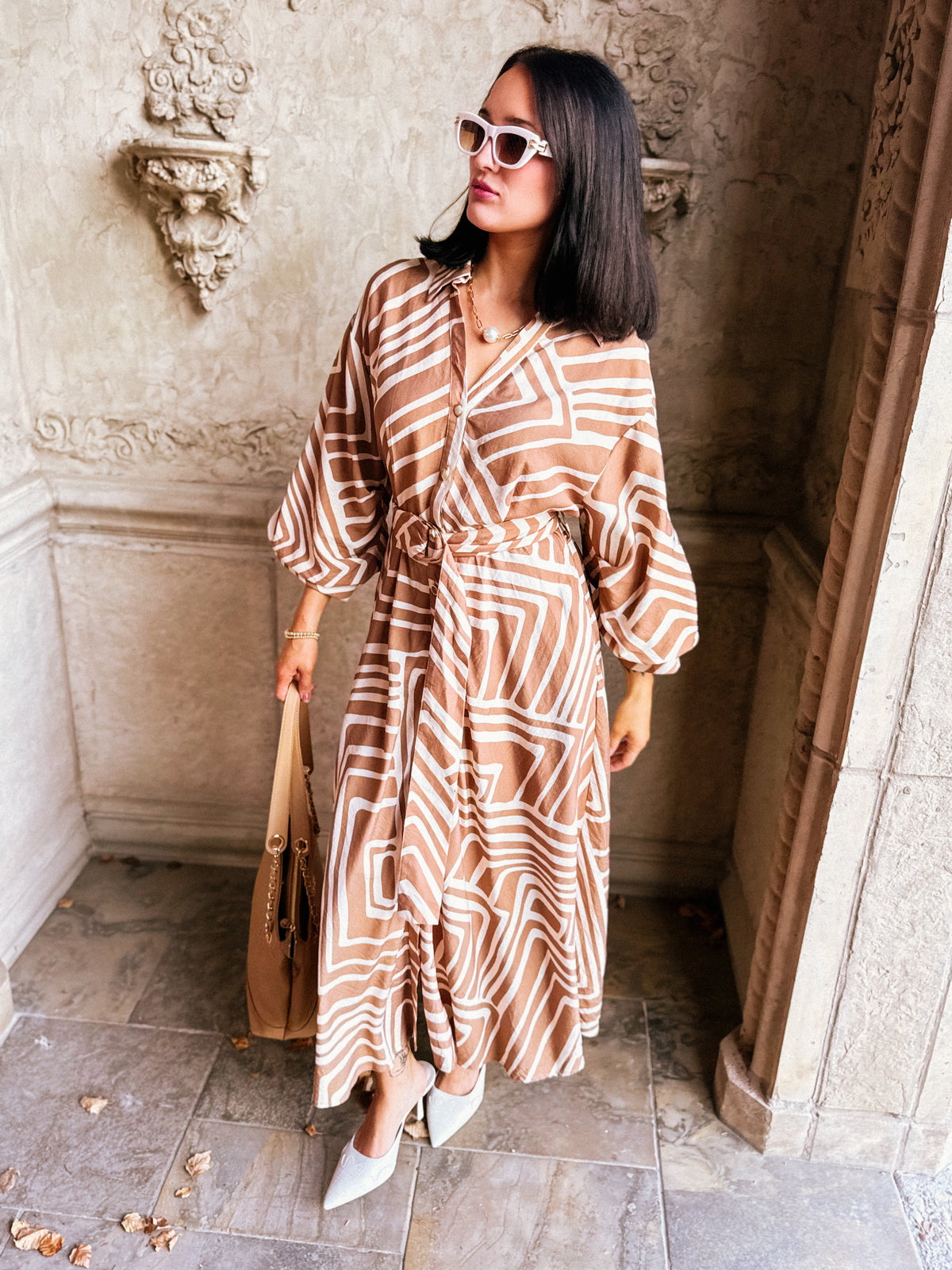 Desert Mirage Midi Dress