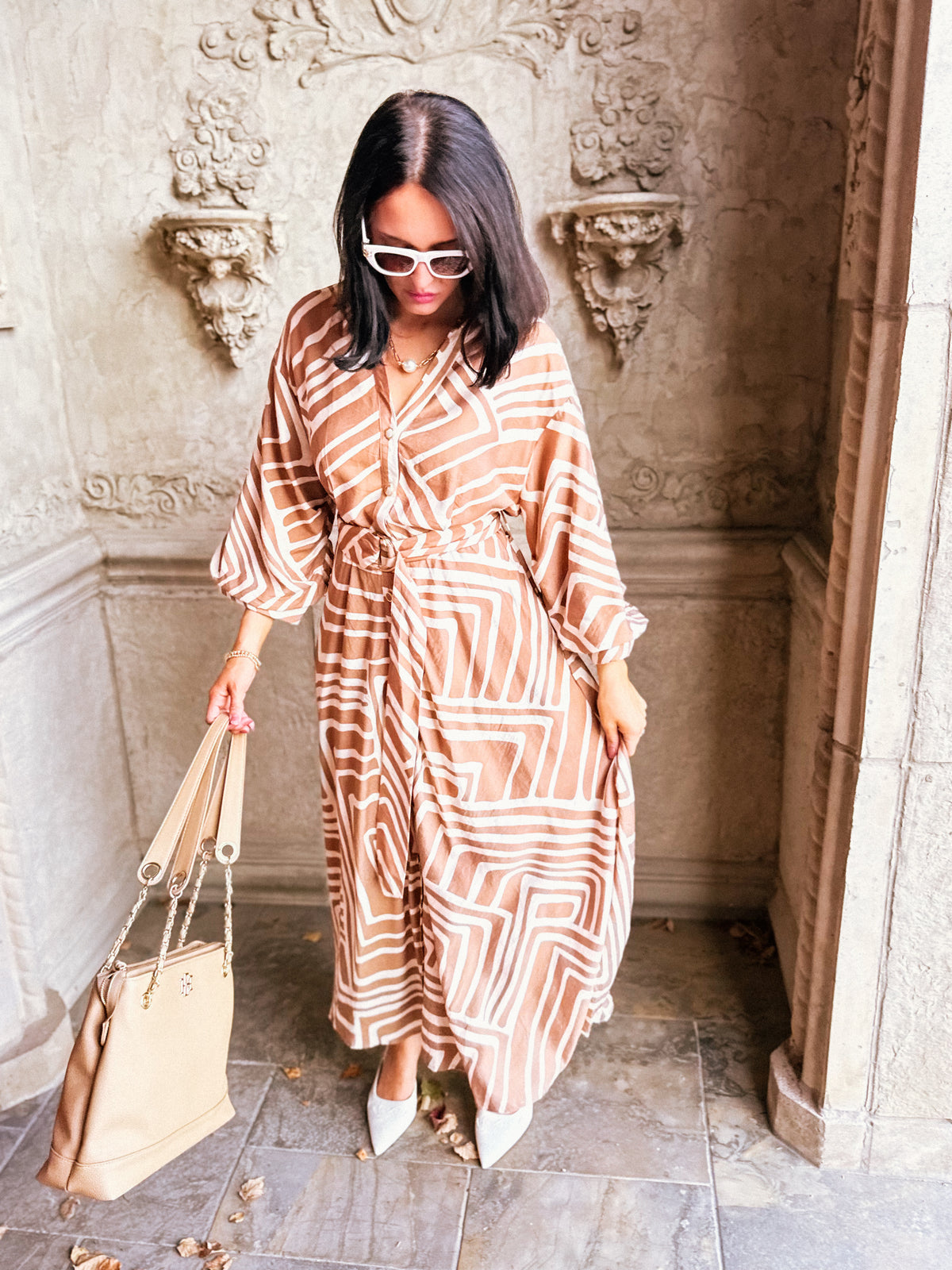 Desert Mirage Midi Dress
