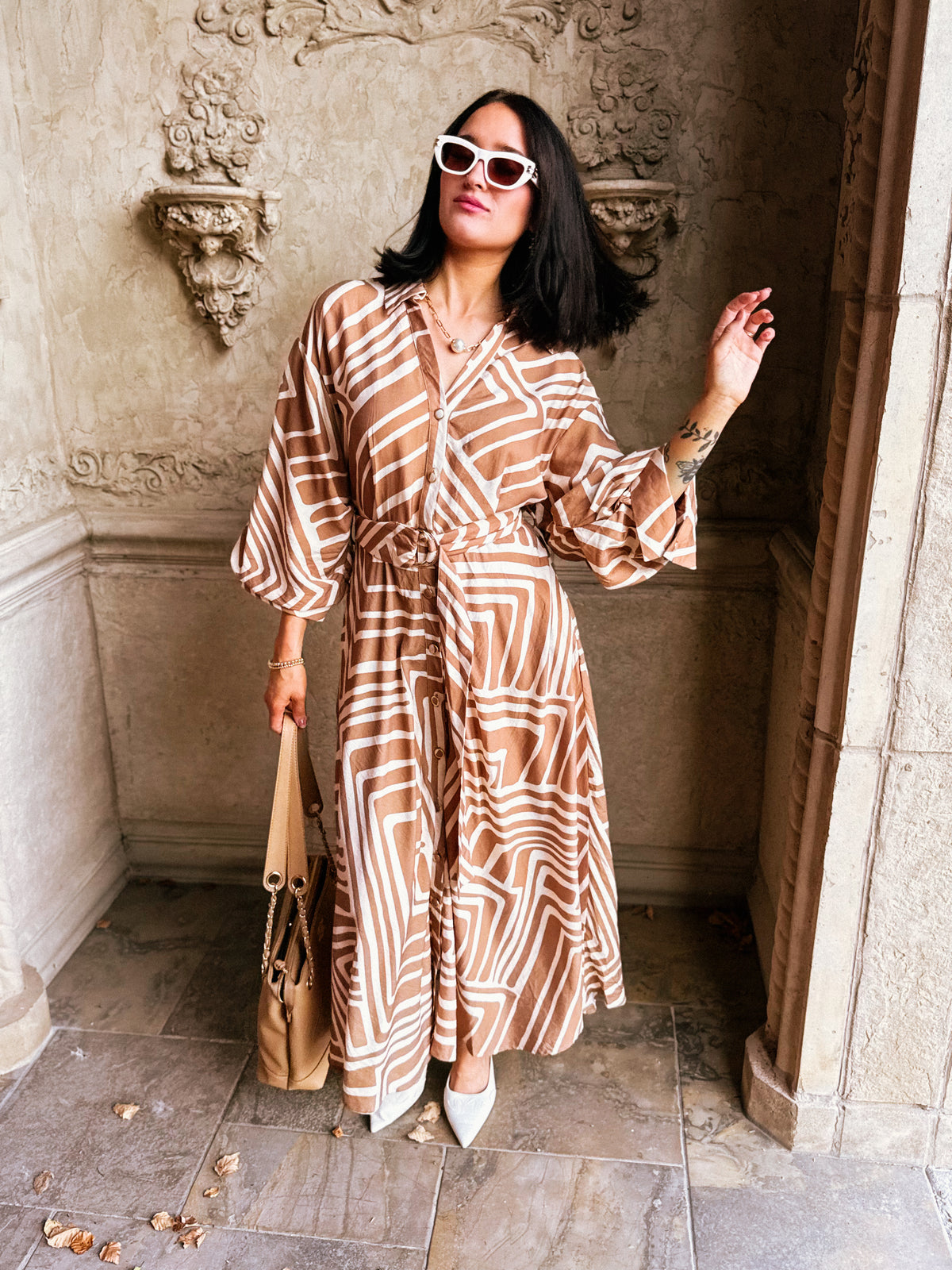 Desert Mirage Midi Dress