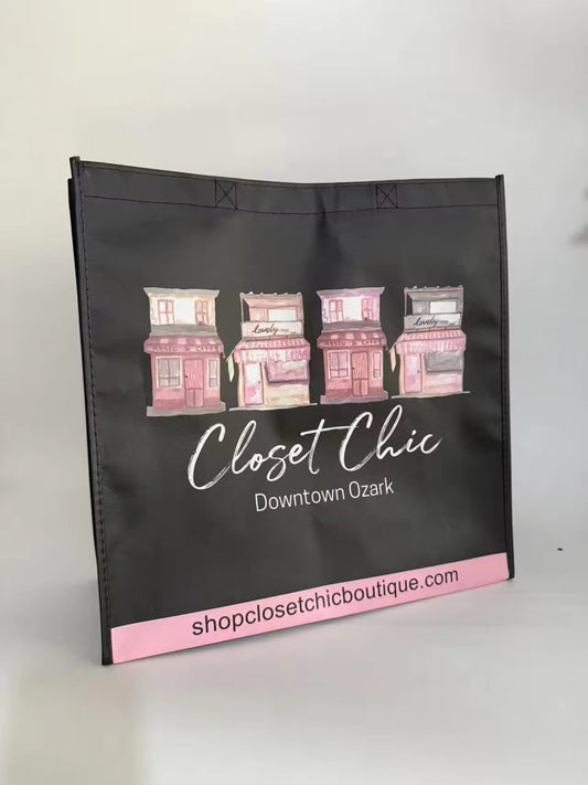 Closet Chic Reusable Tote Bag