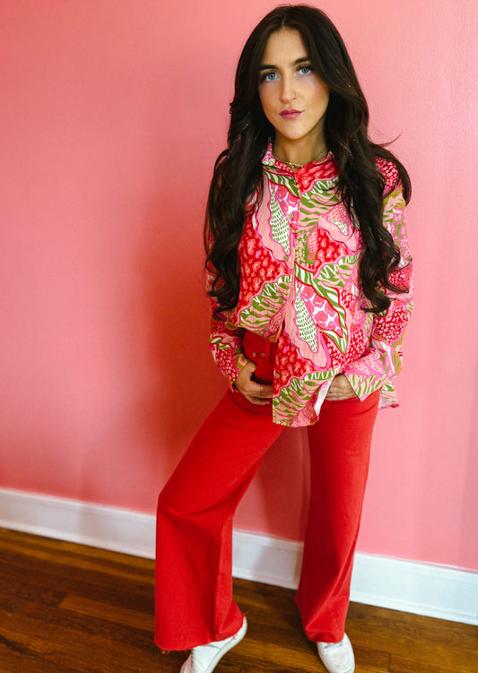 Island Muse Button Up