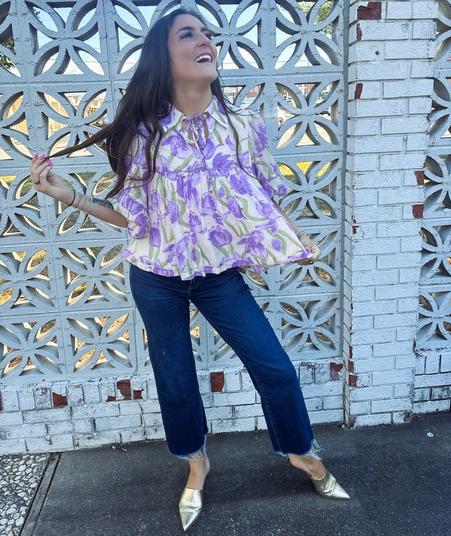 Aphrodite's Garden Blouse