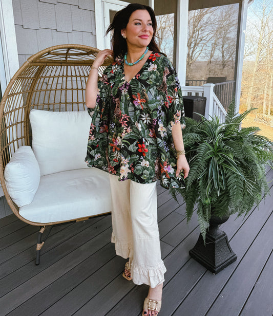 Jungle Mirage Peta Tunic