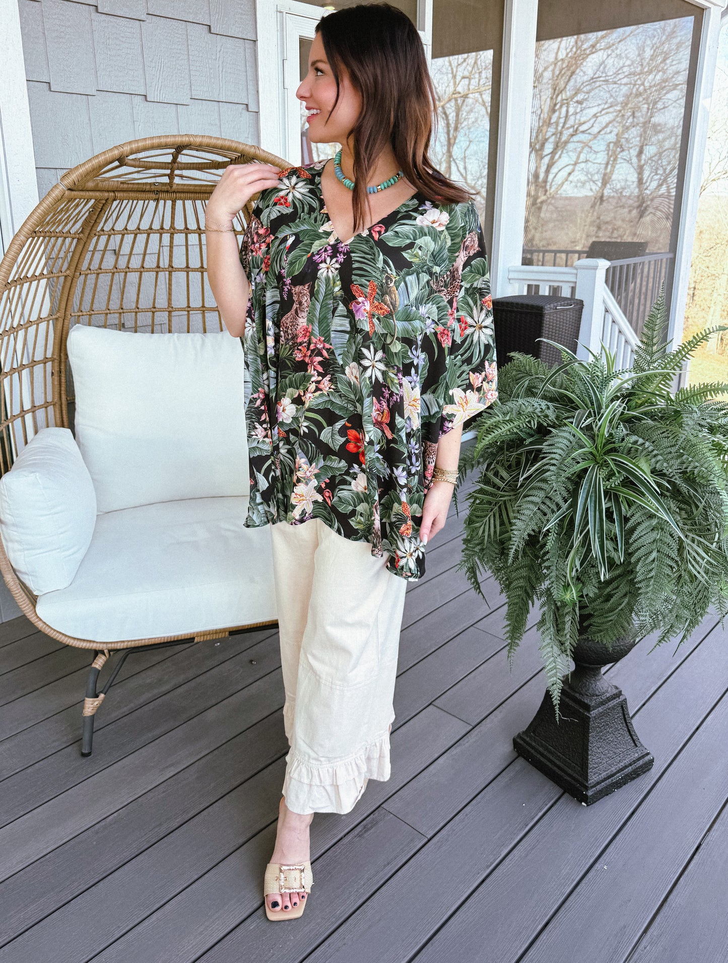 Jungle Mirage Peta Tunic