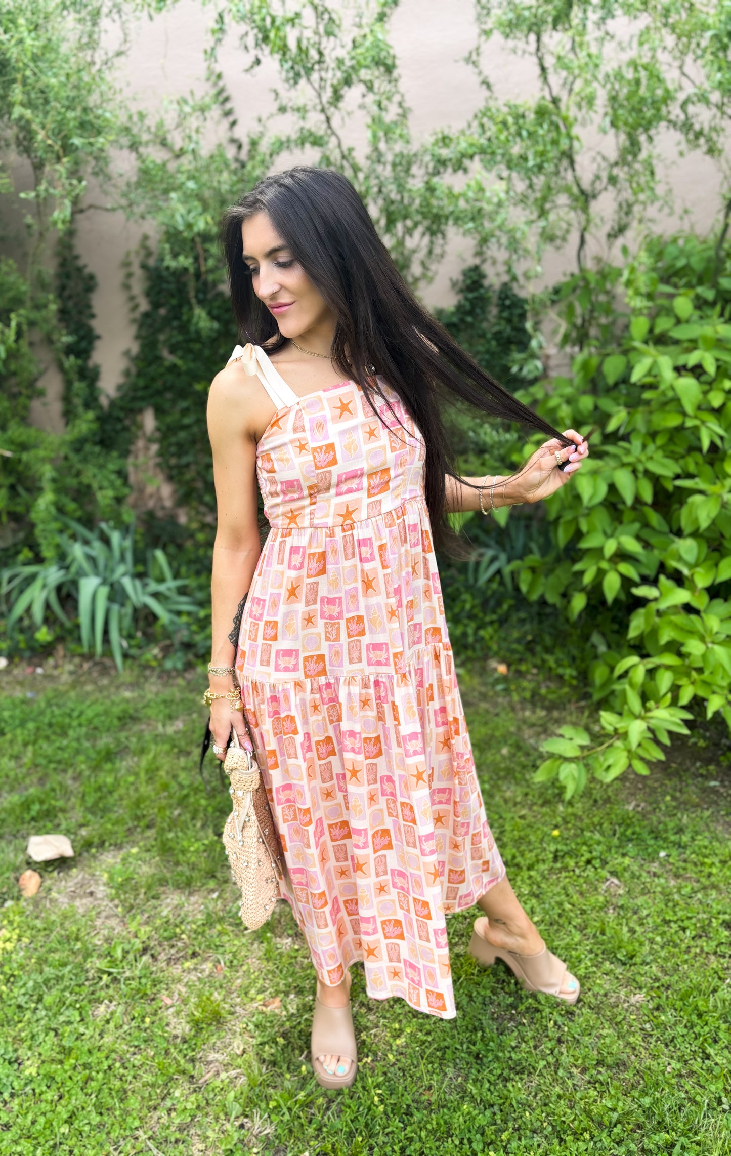 Pink Sands Beach Maxi Dress