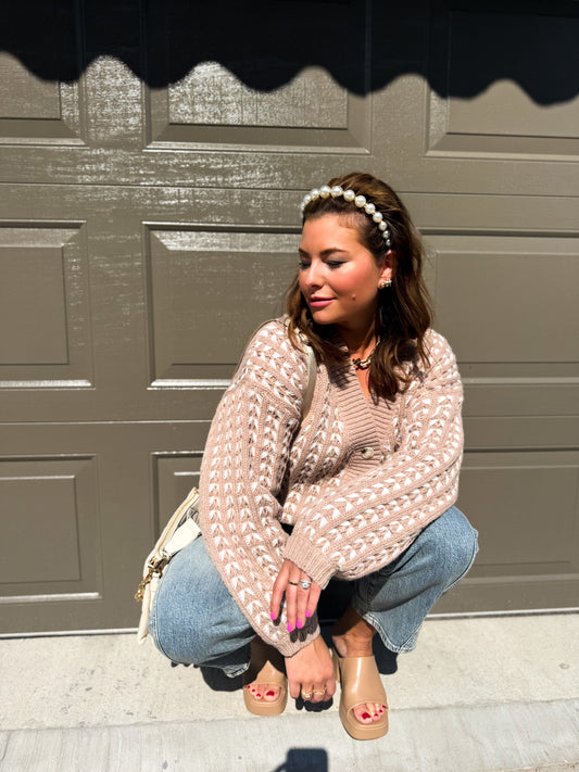Mocha Twist Cardigan