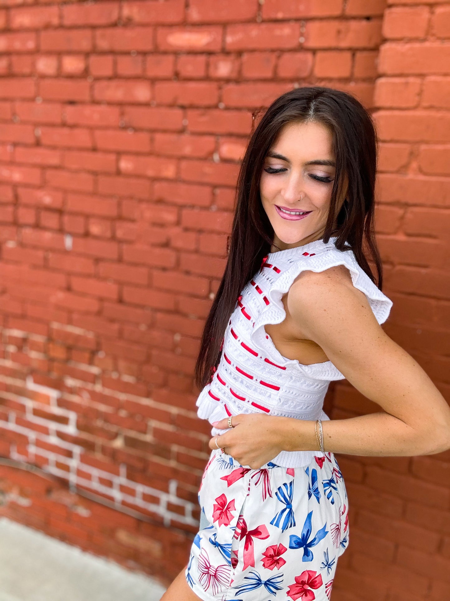 Ribbon & Ruffles Tank