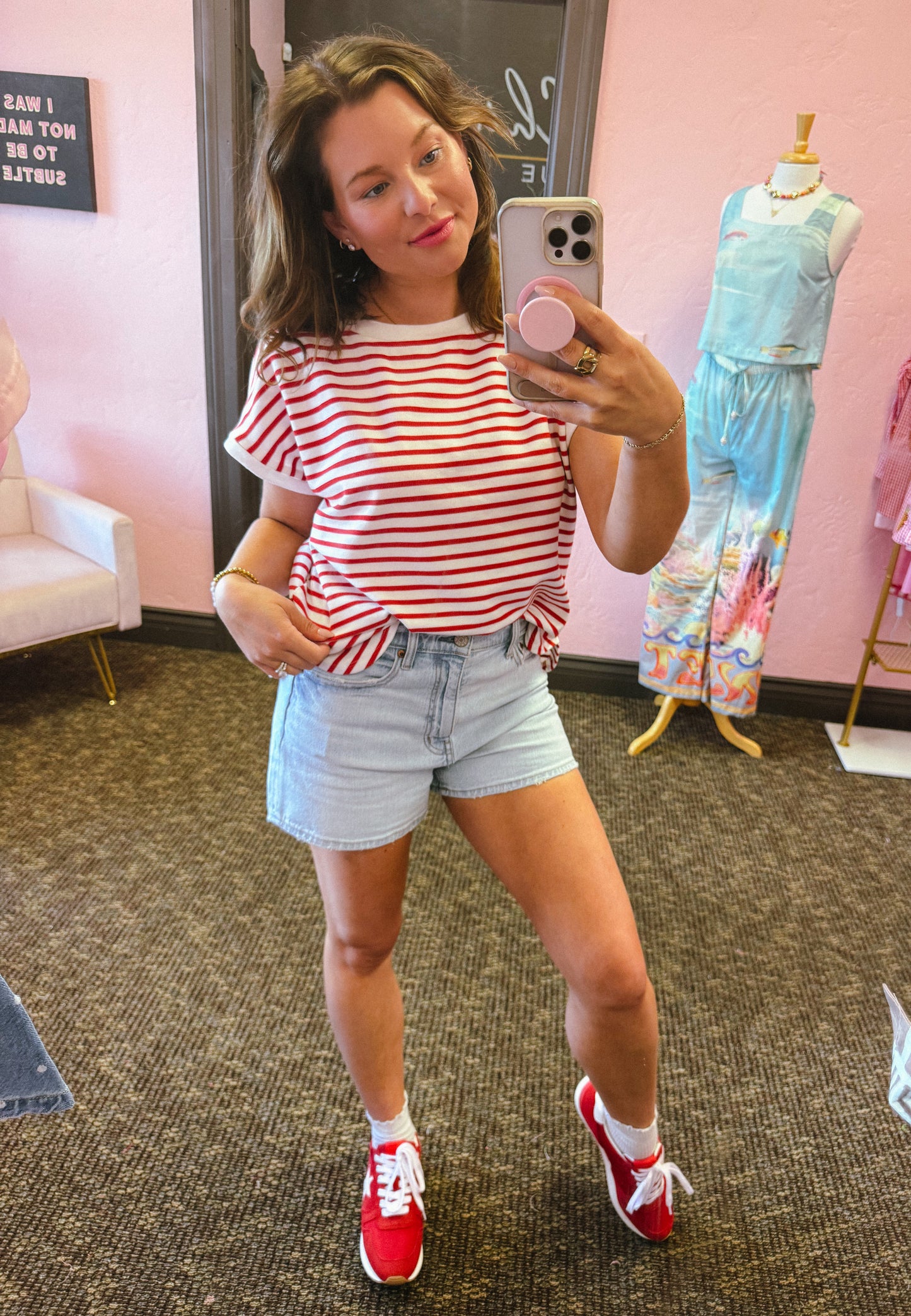 Boardwalk Stripe Tee