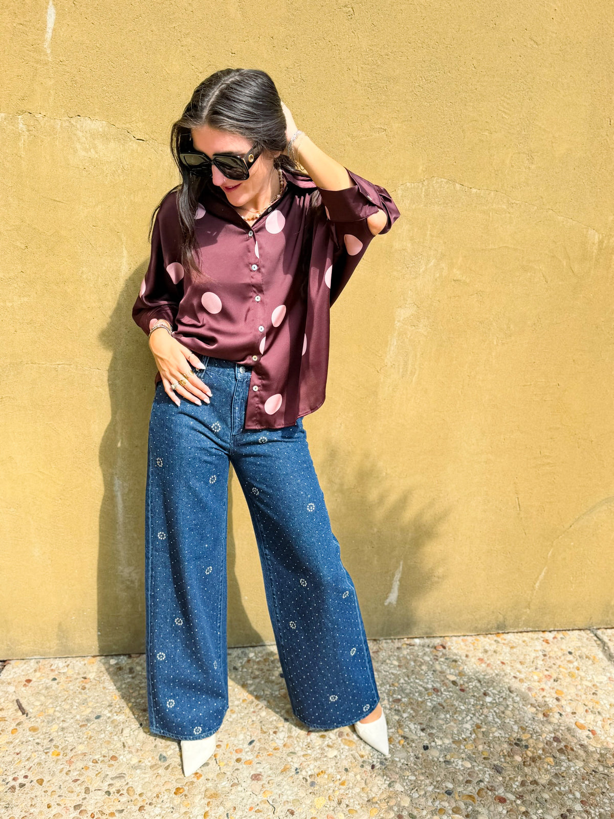 Pretty in Polka Dots Blouse