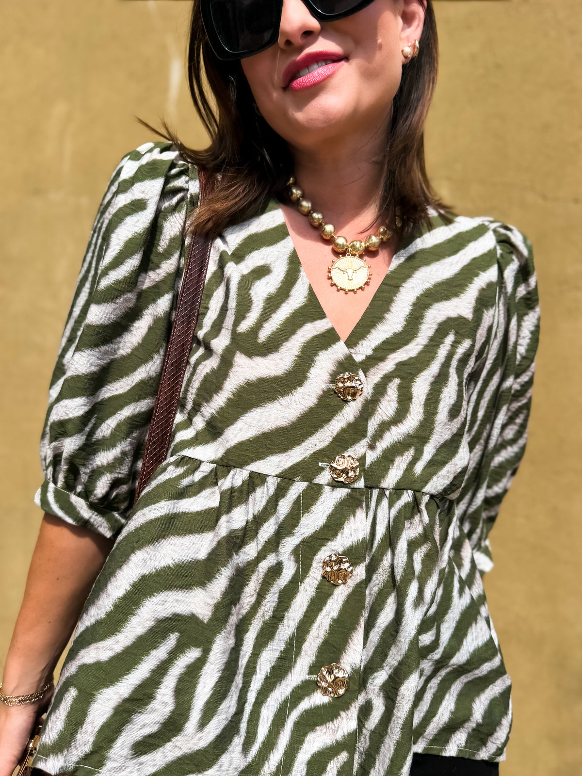 Wildly Refined Peplum Top