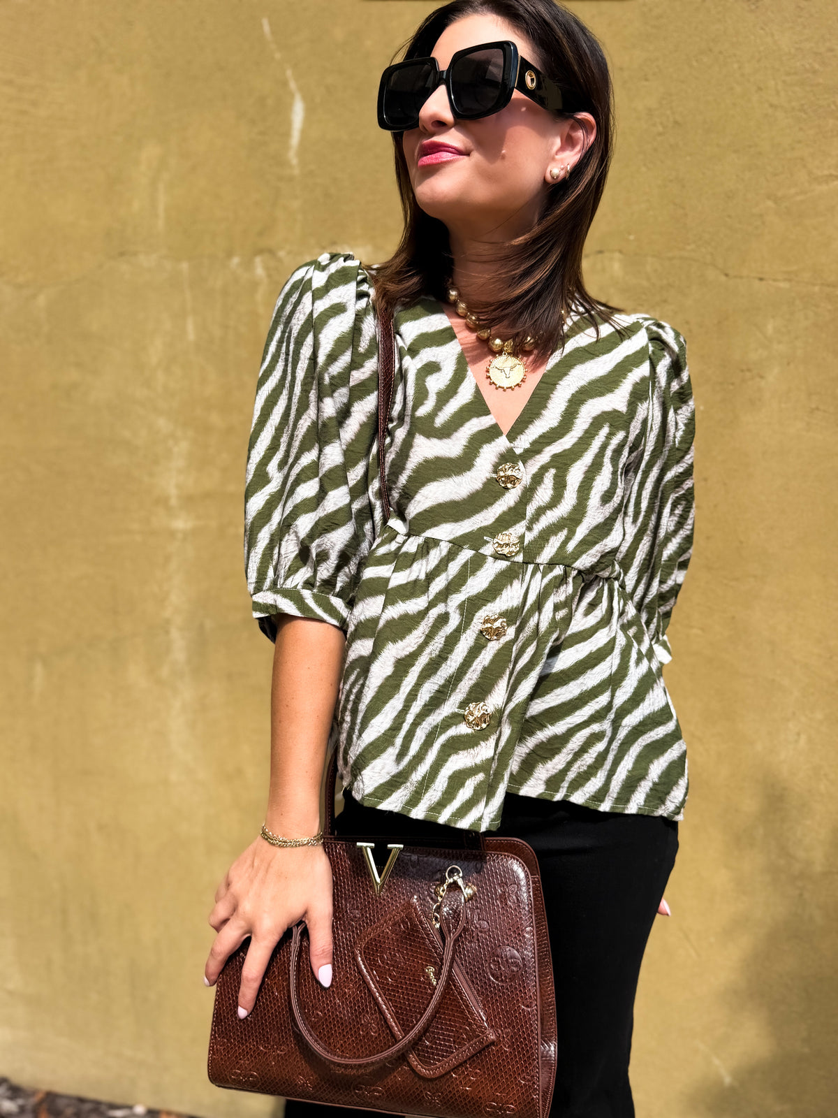 Wildly Refined Peplum Top