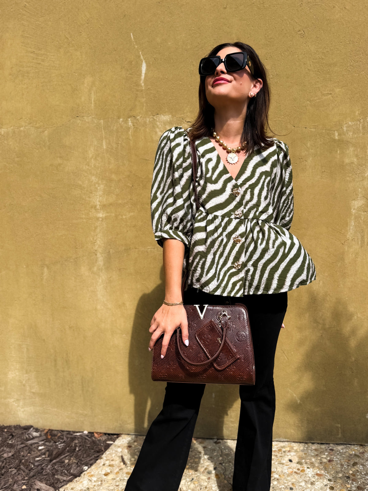 Wildly Refined Peplum Top