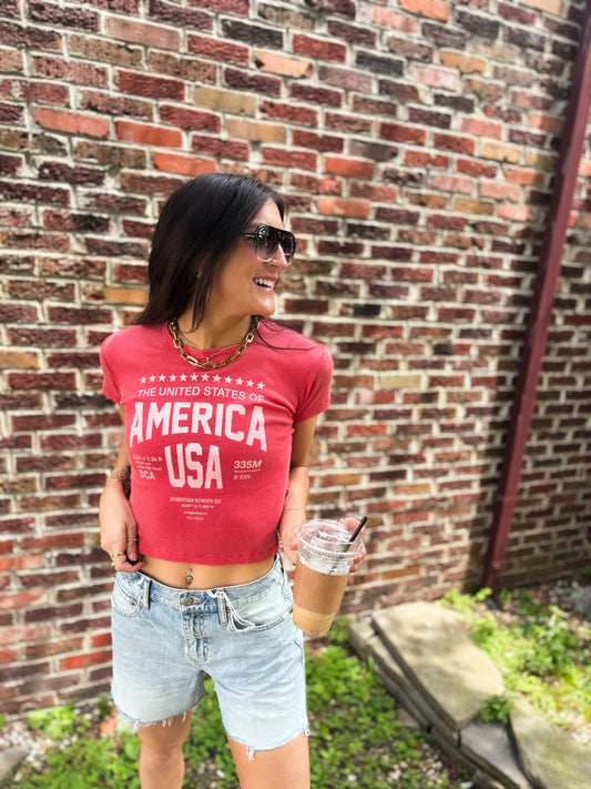 Welcome to America Baby Tee
