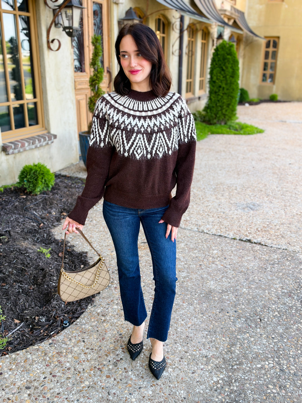 Chocolate Chalet Sweater