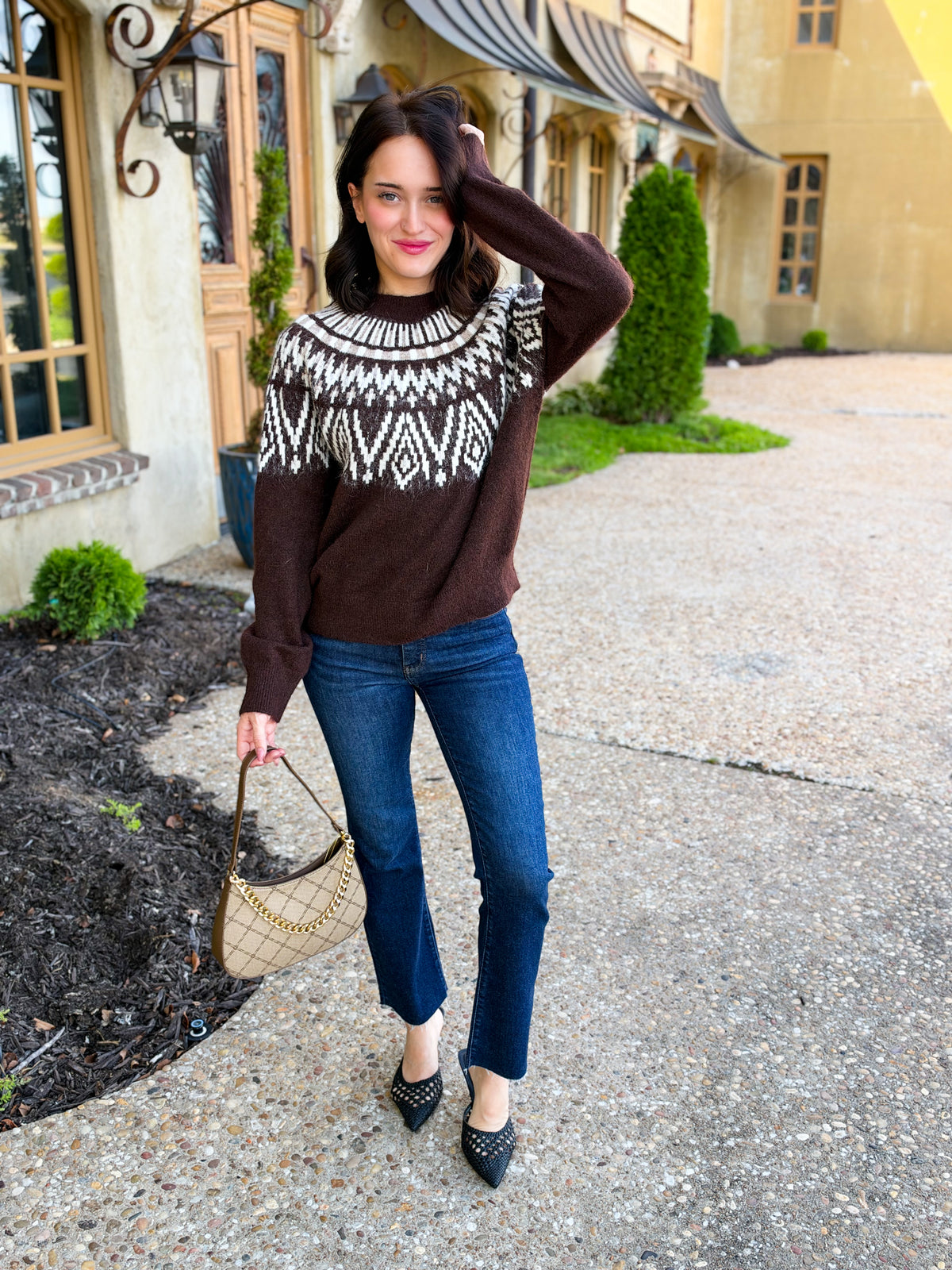 Chocolate Chalet Sweater