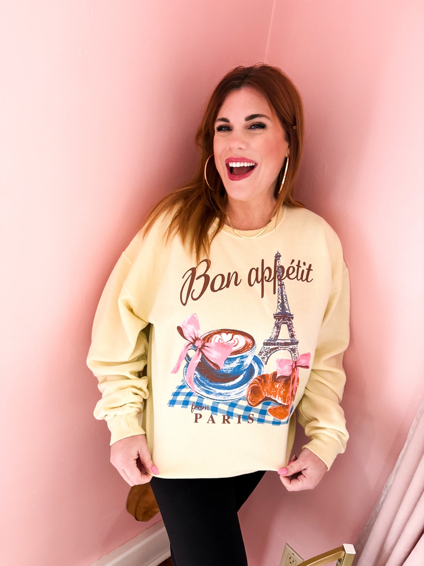 Bon Appetit Paris Sweatshirt