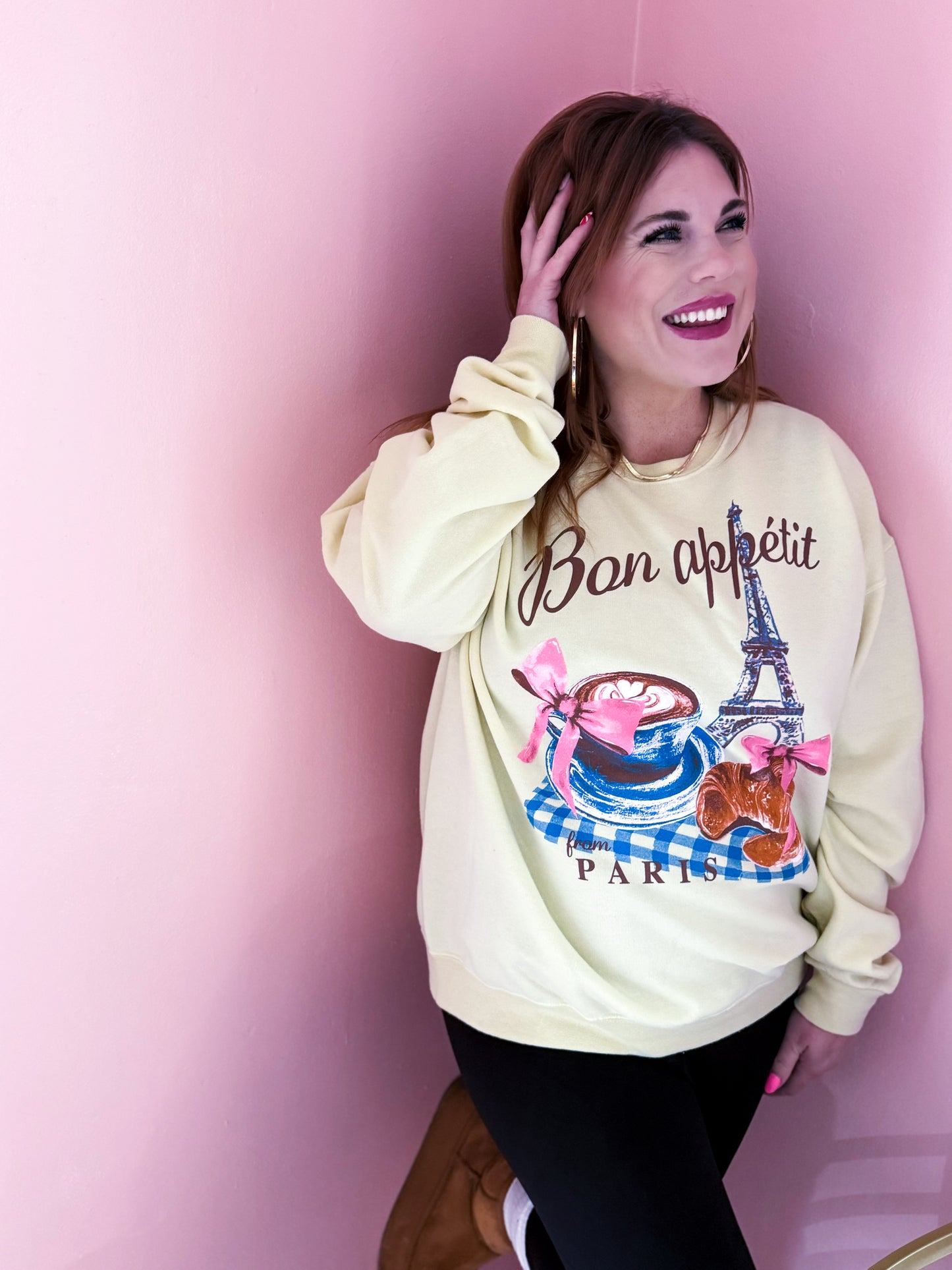 Bon Appetit Paris Sweatshirt