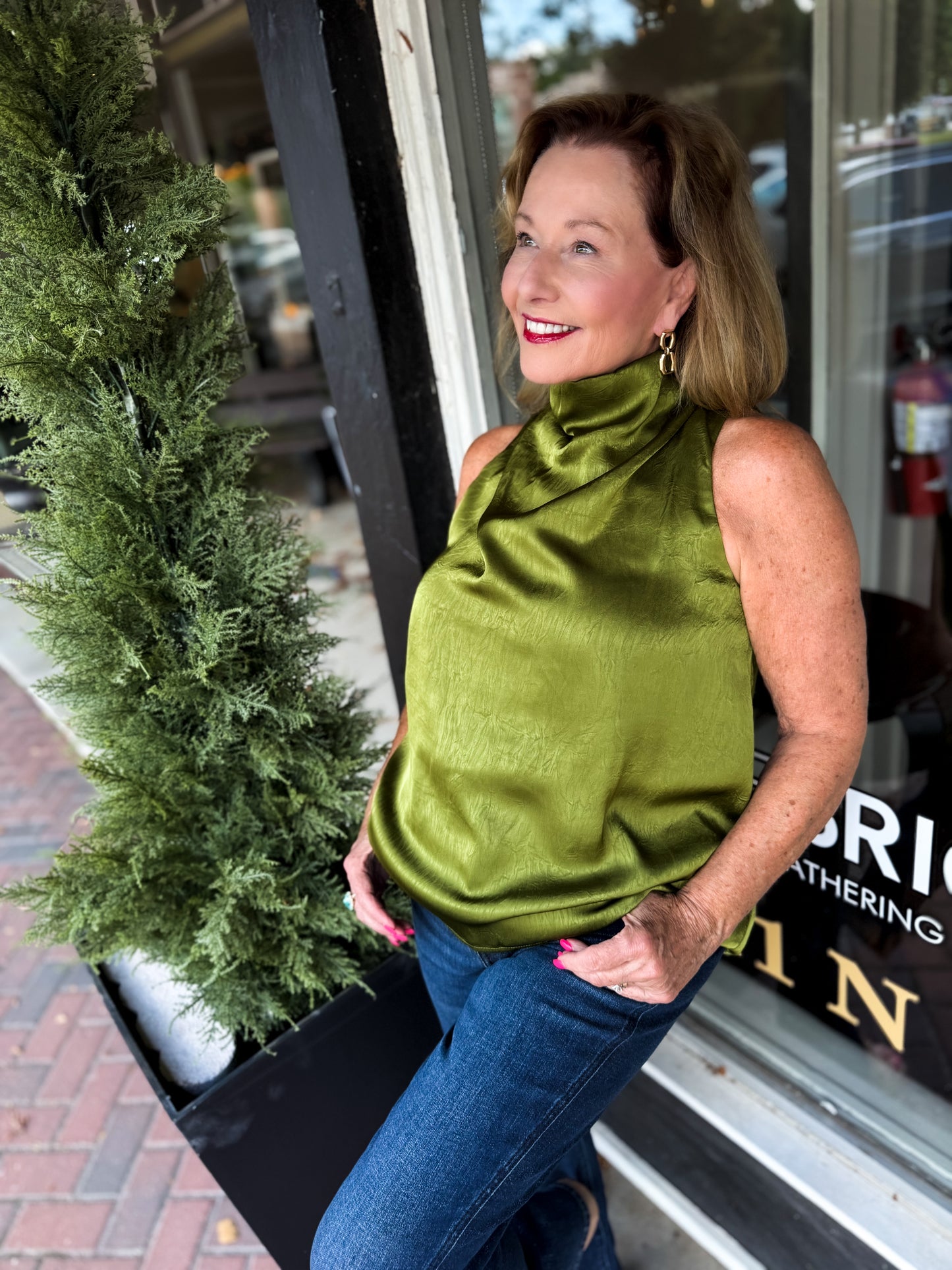 Olive Sorrento Halter