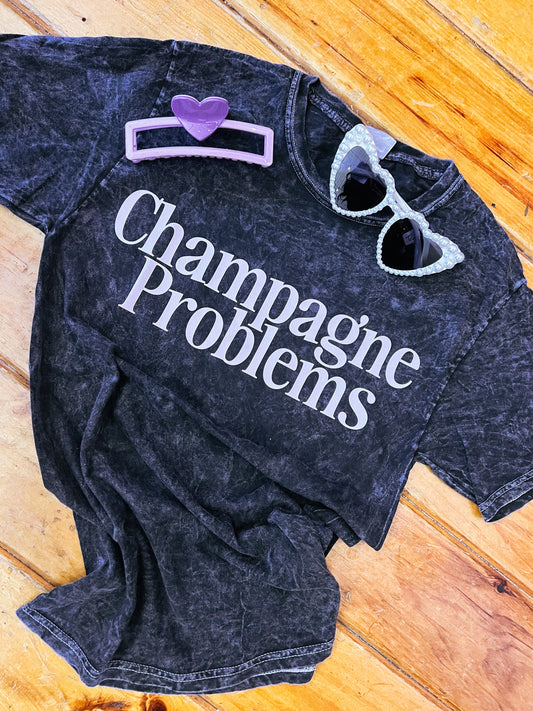 Champagne Problems Fitted Tee