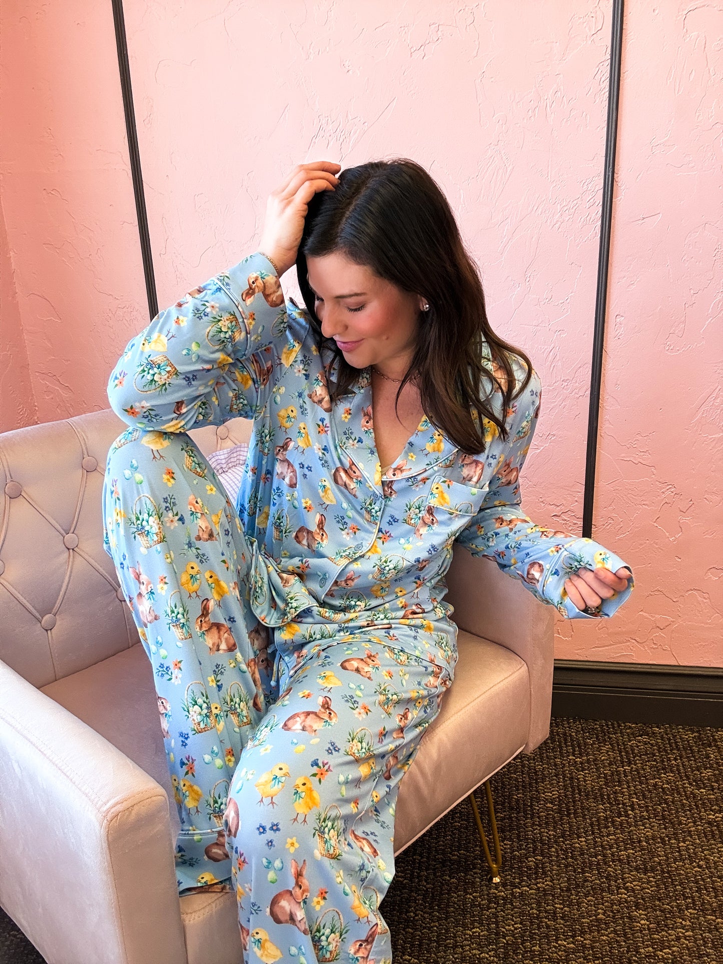 Classic Jersey PJ Set Easter Sunday