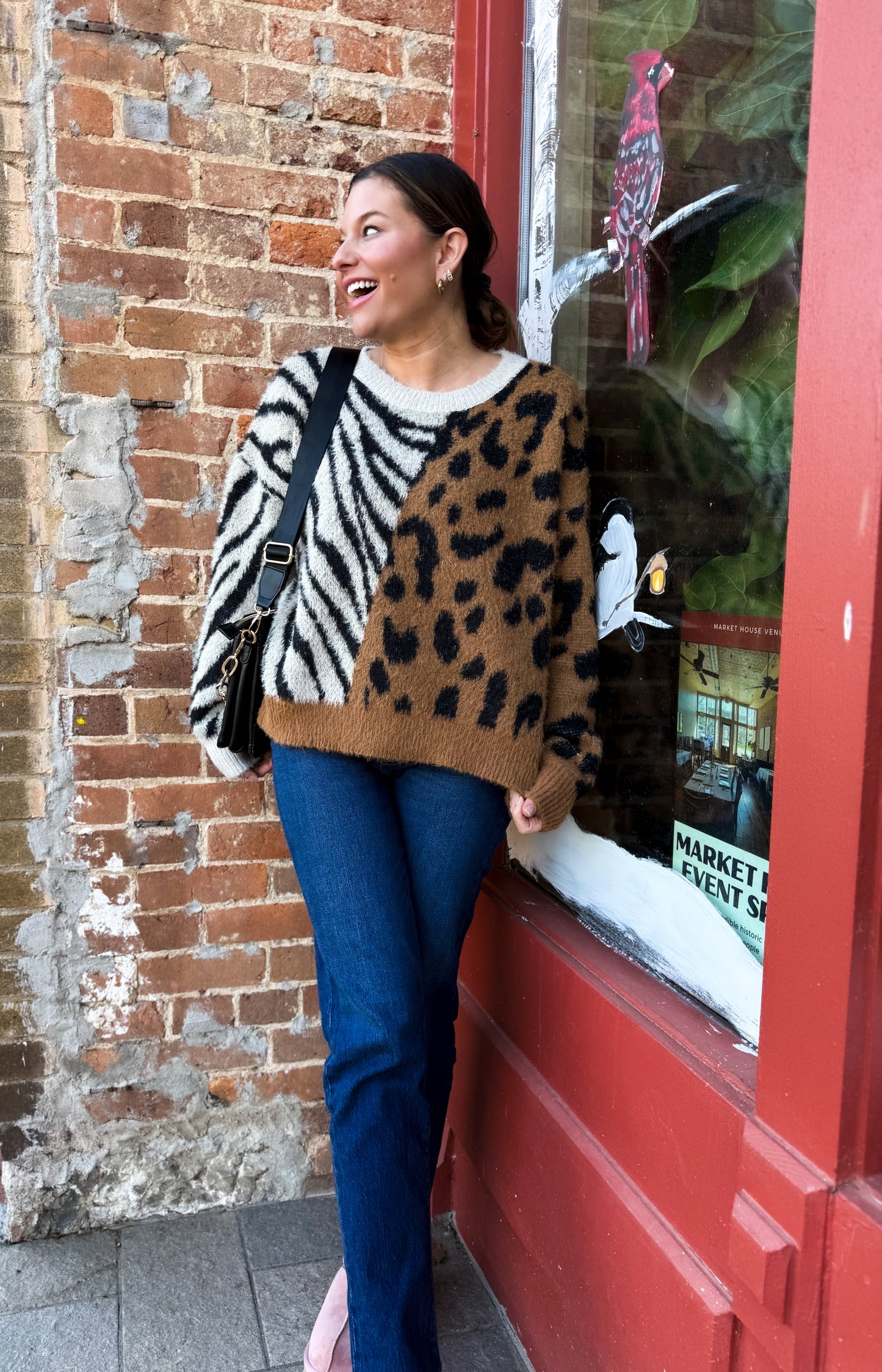 Safari Split Sweater