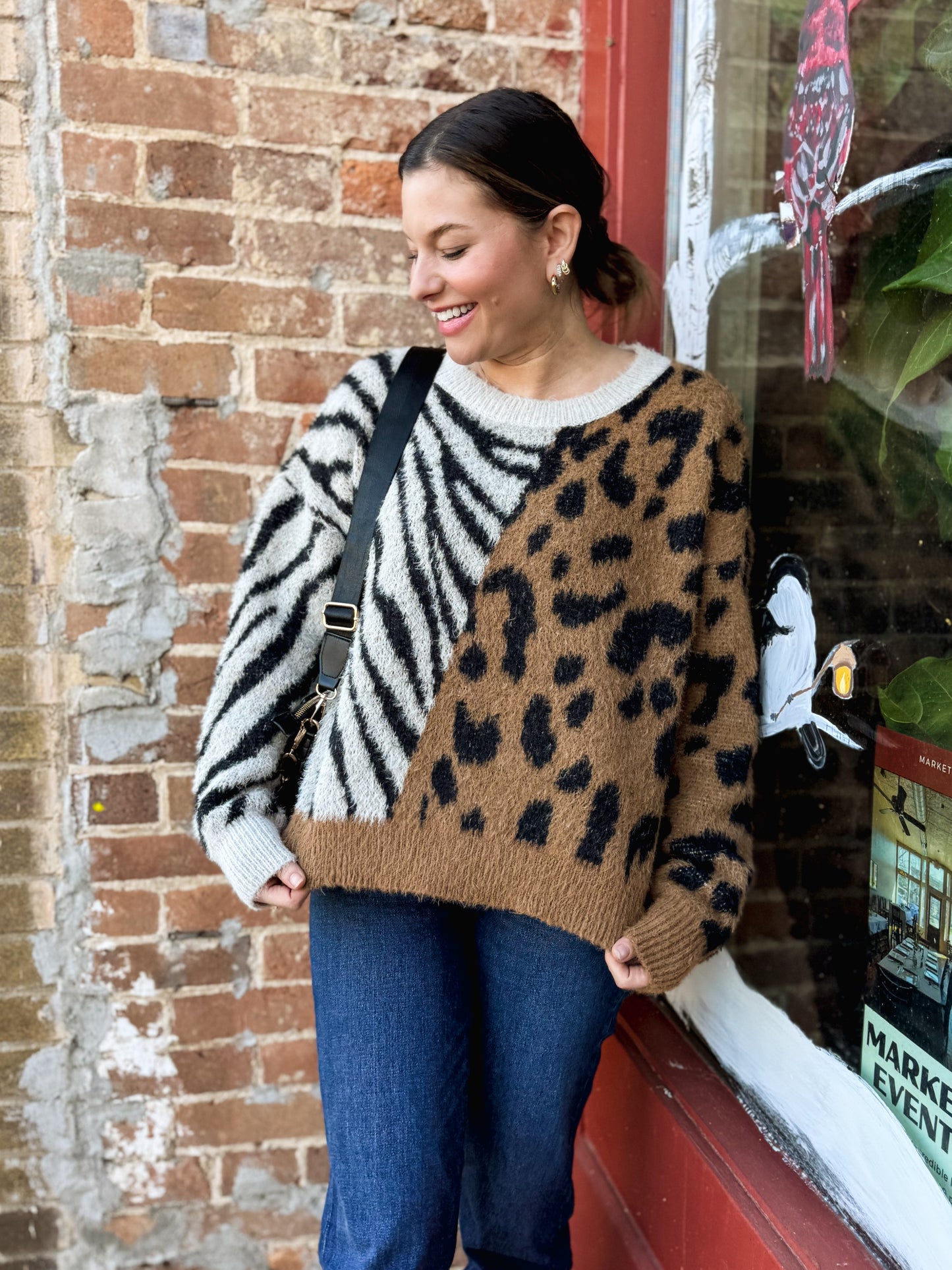 Safari Split Sweater