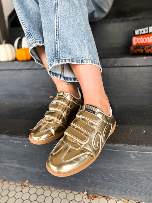 Pace Gold Foil Sneaker