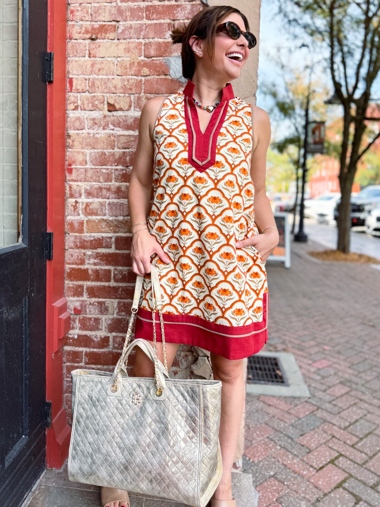 Autumn Breeze Mini Dress