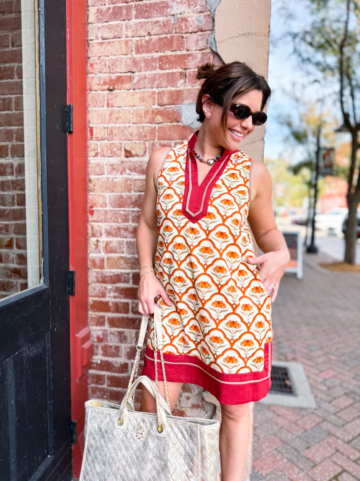 Autumn Breeze Mini Dress