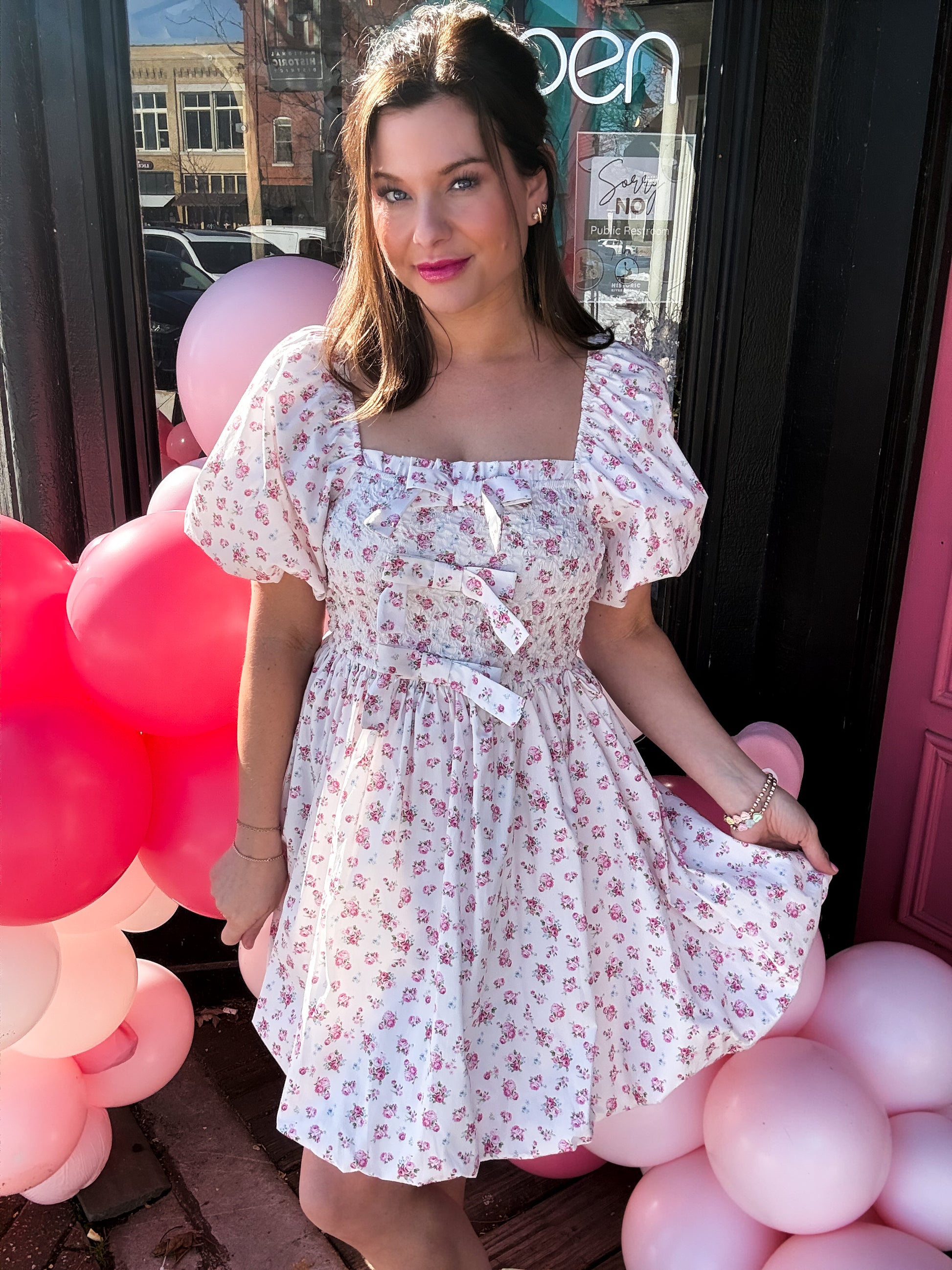 pink bubble hem mini dress Horoscope Bubble Hem Mini Dress Pink