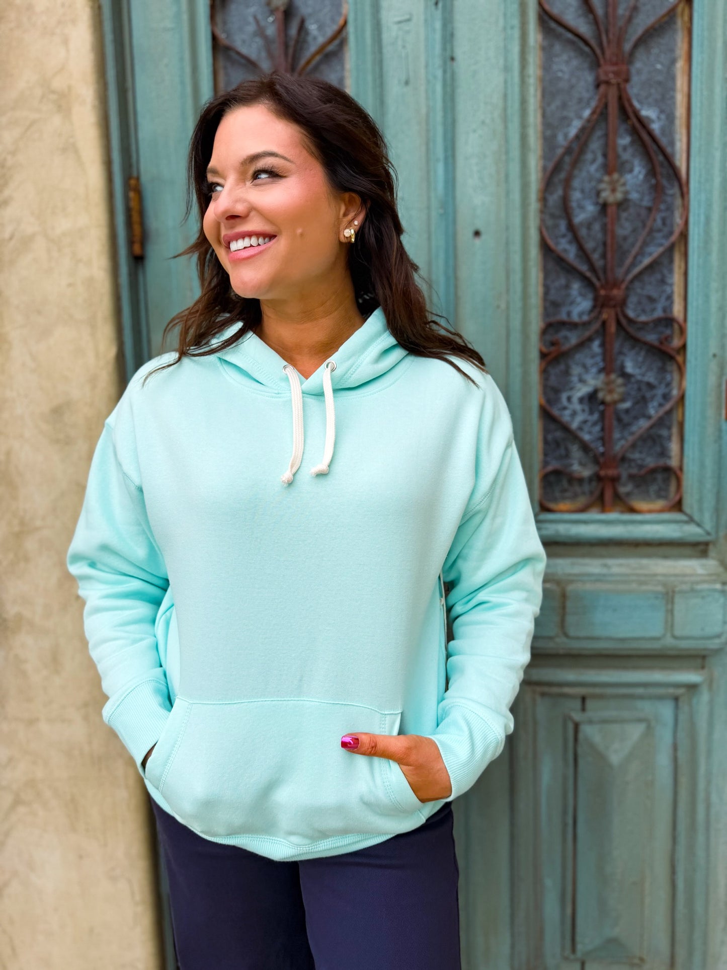 Maui Mint Surf Wash Hoodie