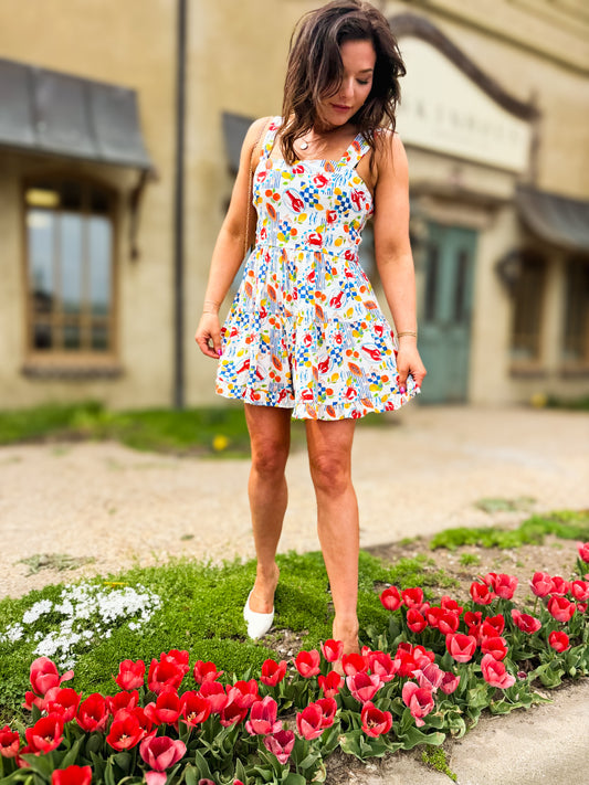 Mykonos Market Romper