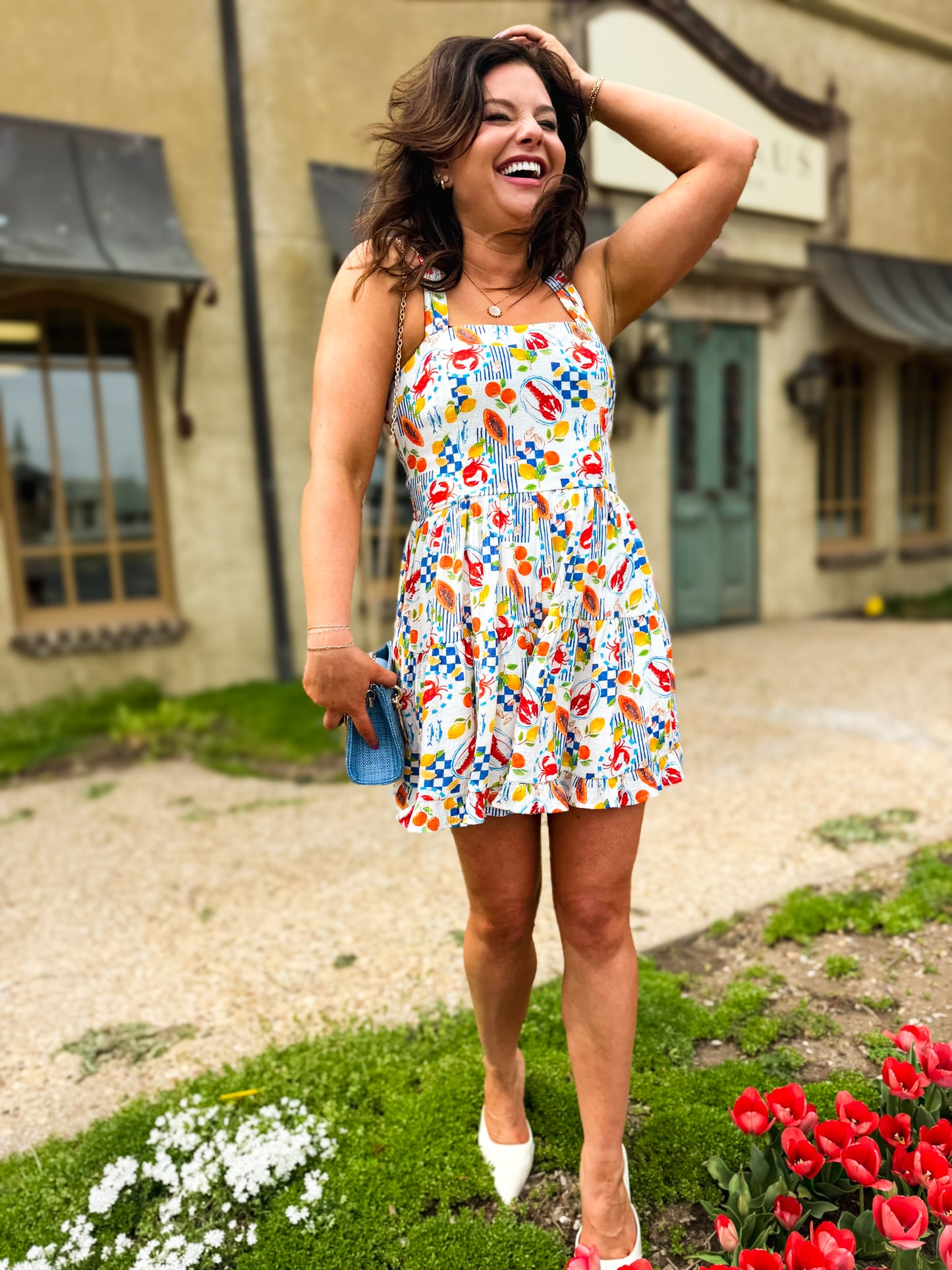 Mykonos Market Romper