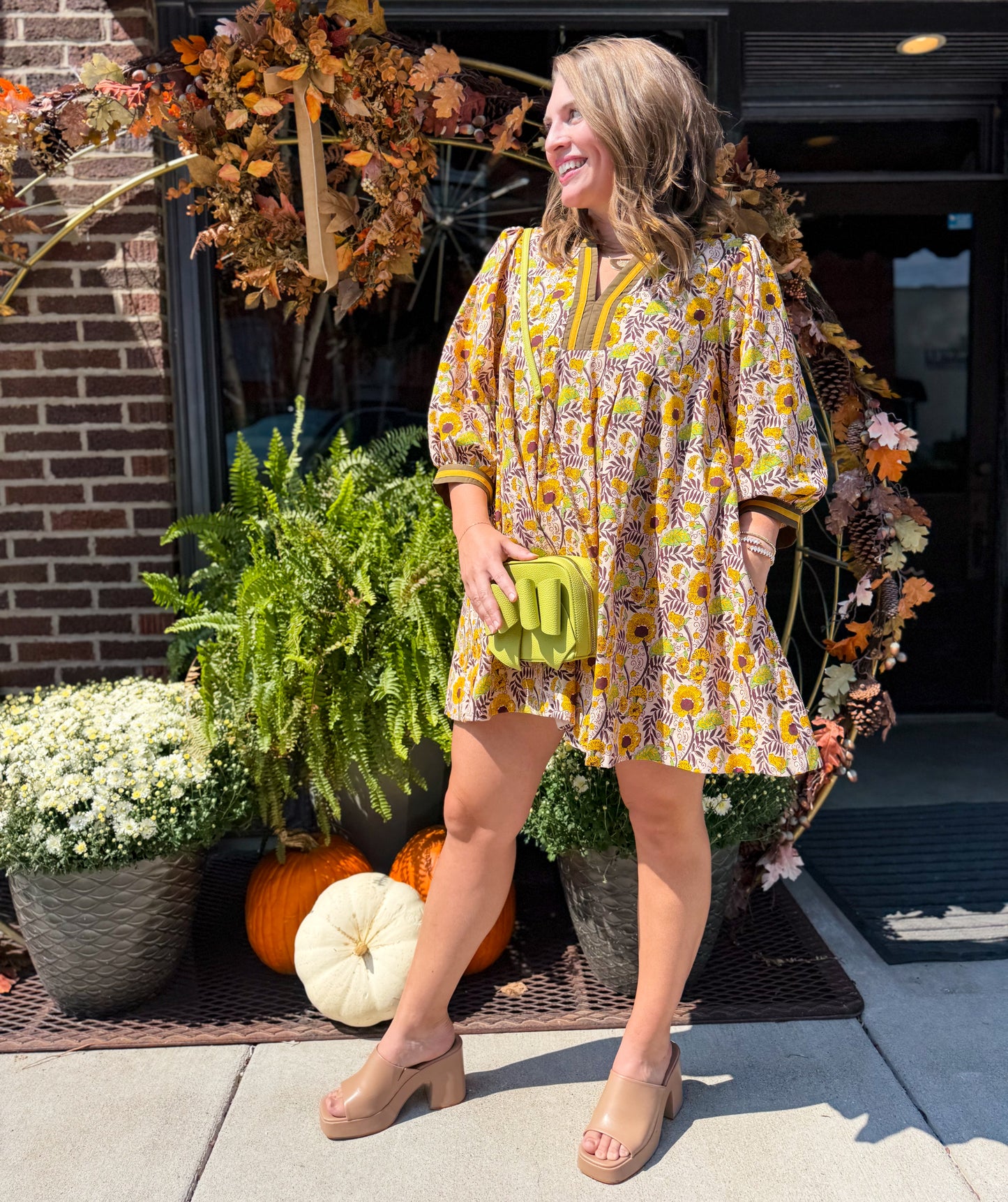 Marigold Meadow Dress