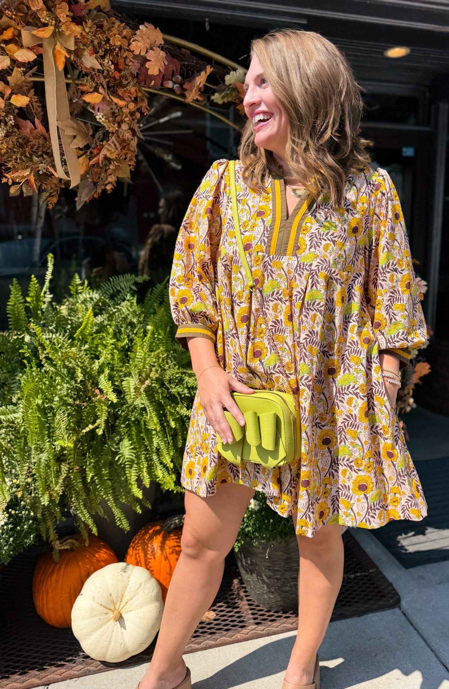 Marigold Meadow Dress